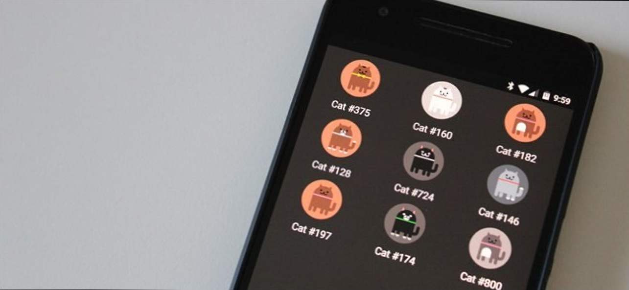 Kako omogućiti Android Nougat's Cat-Prikupljanje Uskrsne jaje (Kako da)
