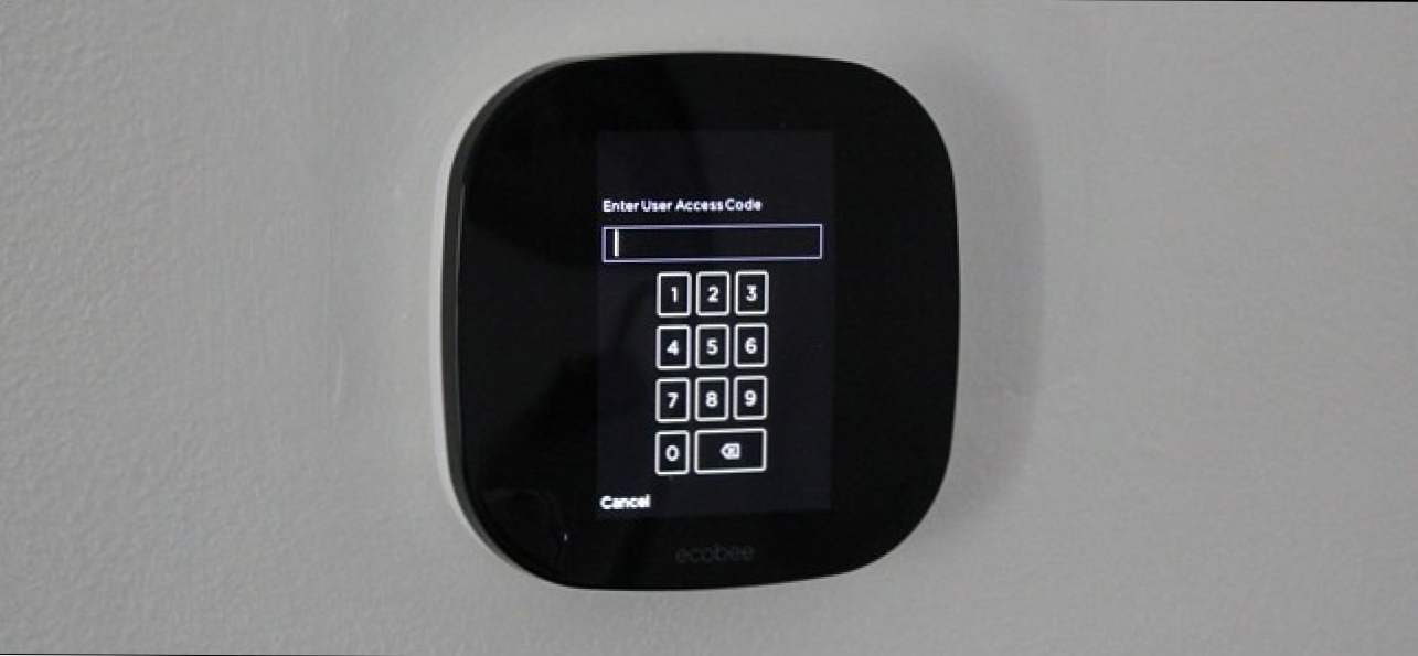 Kako zaključati vaš Ecobee termostat PIN kodom (Kako da)
