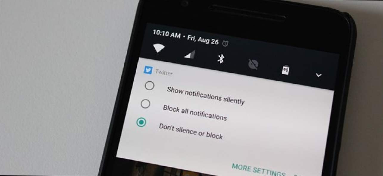 Jak zarządzać, dostosowywać i blokować powiadomienia w Android Nougat (Jak)