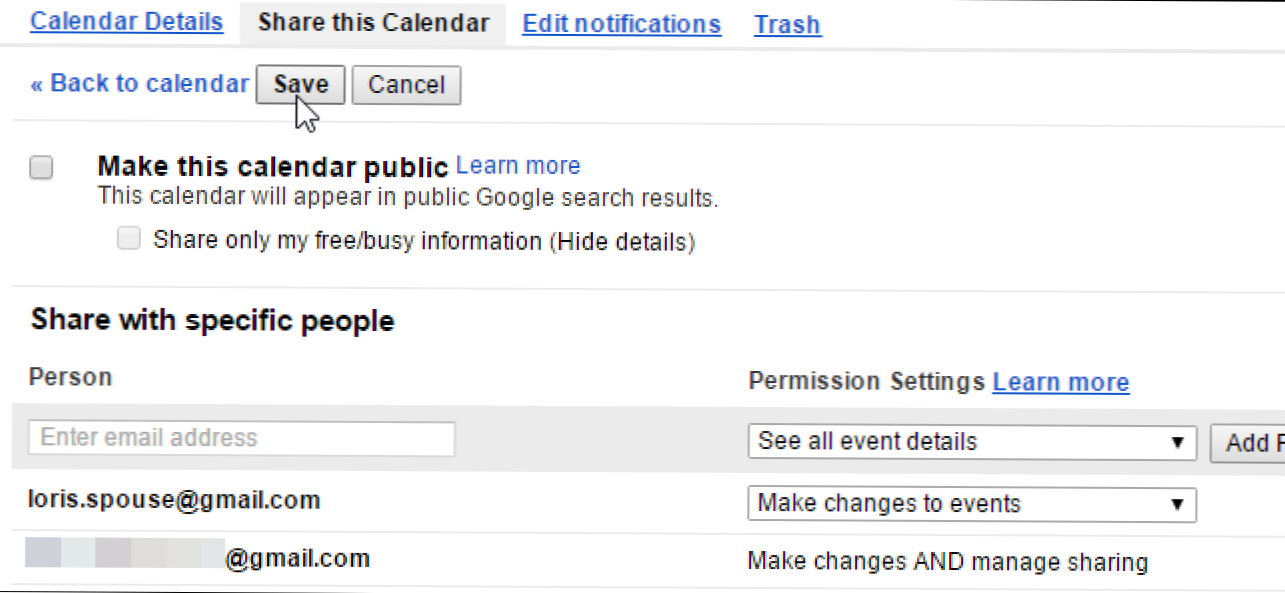 Kuinka jakaa Google-kalenteri muiden ihmisten kanssa (Miten)
