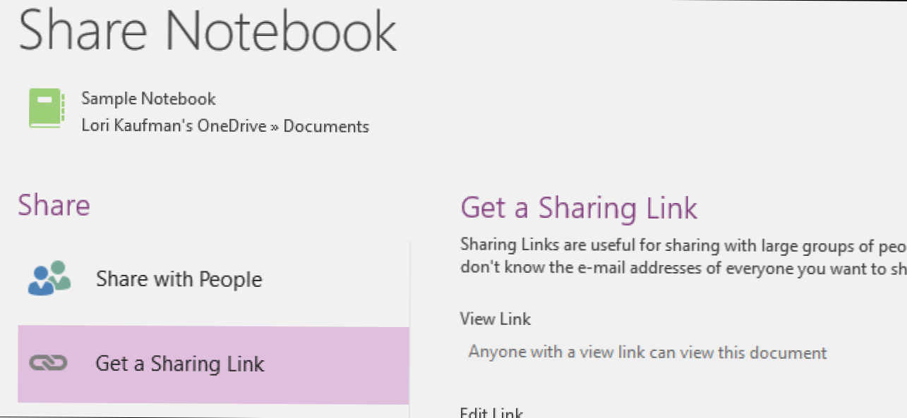 Jak udostępnić notatniki w Microsoft OneNote 2016 (Jak)