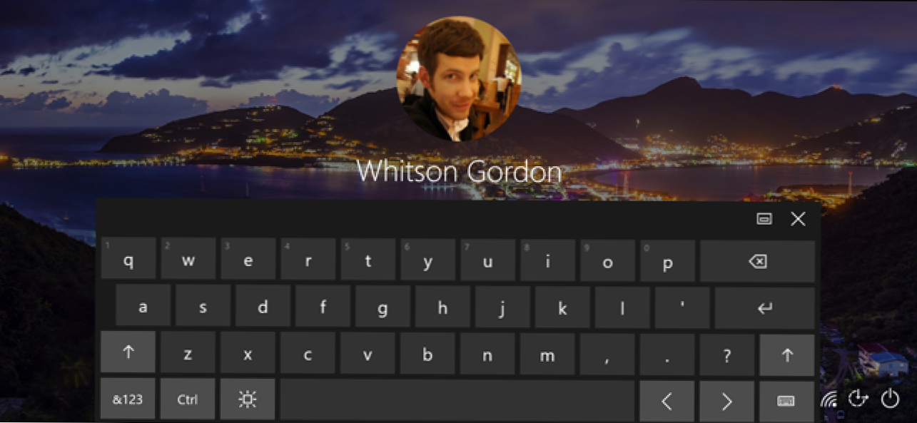 Cum să opriți apariția tastaturii Touch Windows 10 la conectare (Cum să)