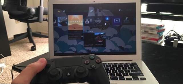how to play your ps4 on a laptop