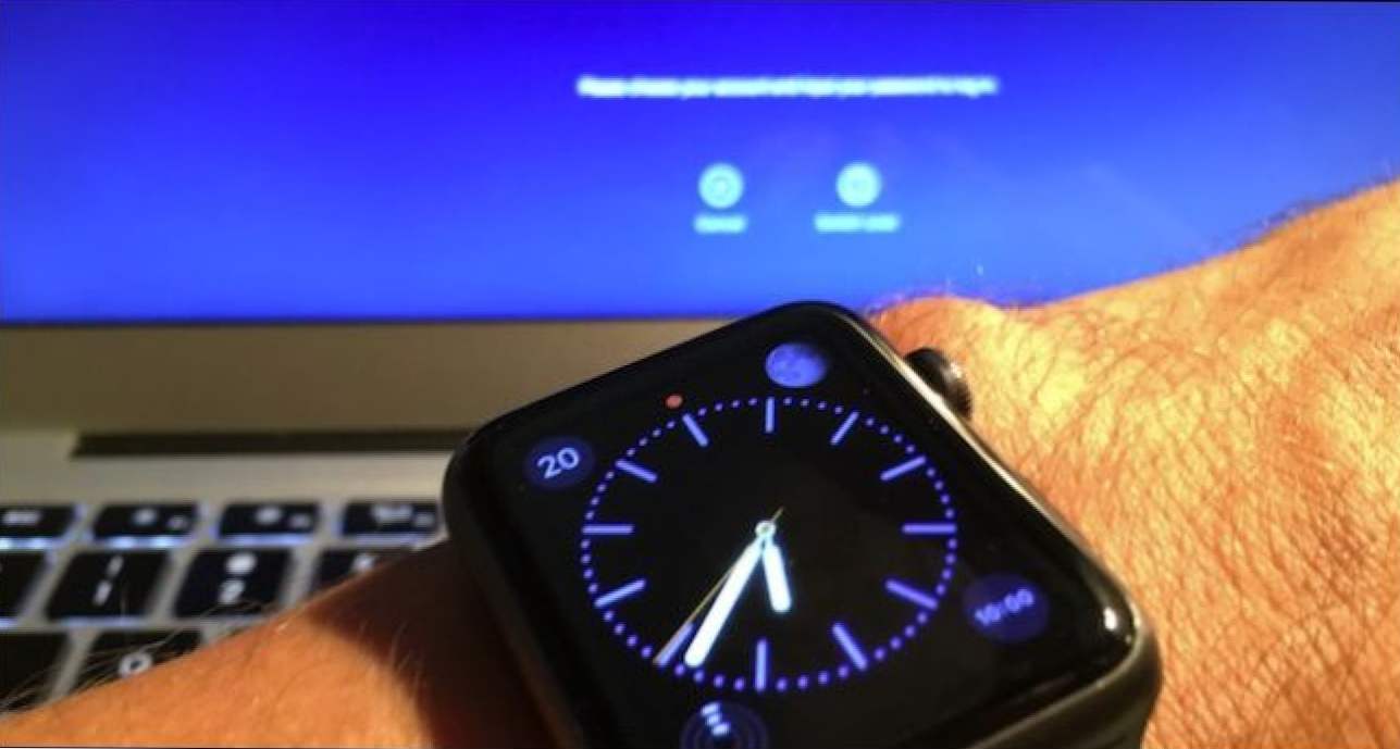 Как да отключите MacOS Sierra с Apple Watch (Как да)