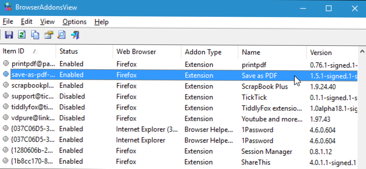 Как да видите списък с разширения, инсталирани във всичките ви браузъри (Как да)