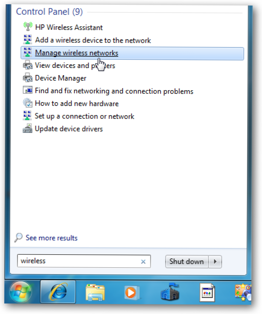 Bagikan Koneksi Internet Antara Mesin Nirkabel dengan Jaringan Ad Hoc di Windows 7 (Bagaimana caranya)