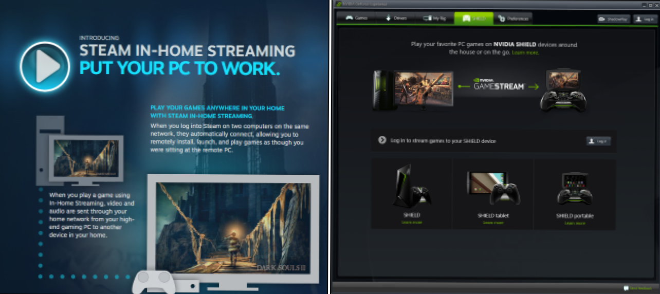 Steam In-Home Streaming срещу NVIDIA GameStream: Каква е разликата? (Как да)