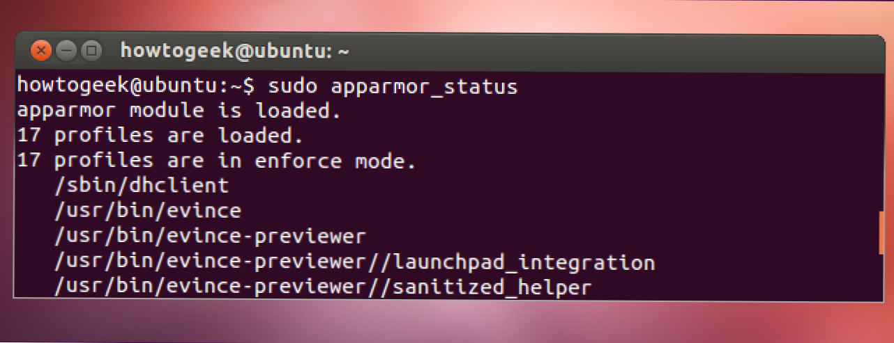 Što je AppArmor i kako to držati Ubuntu Secure? (Kako da)