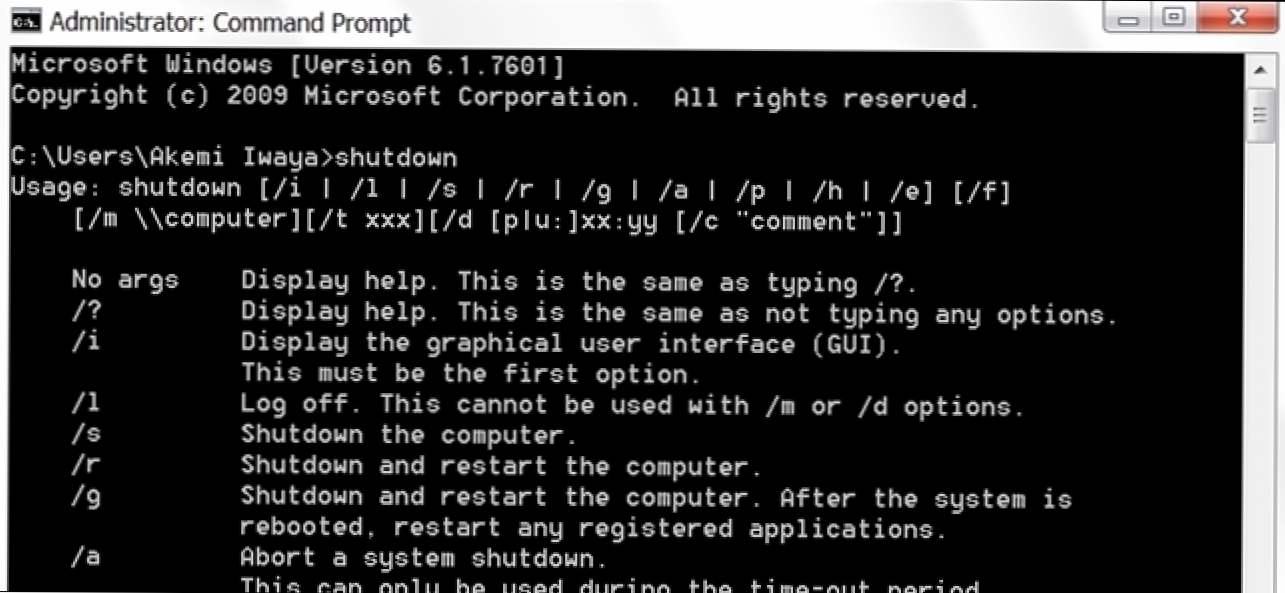 Koja je razlika između "shutdown / r" i "shutdown / g" u sustavu Windows? (Kako da)
