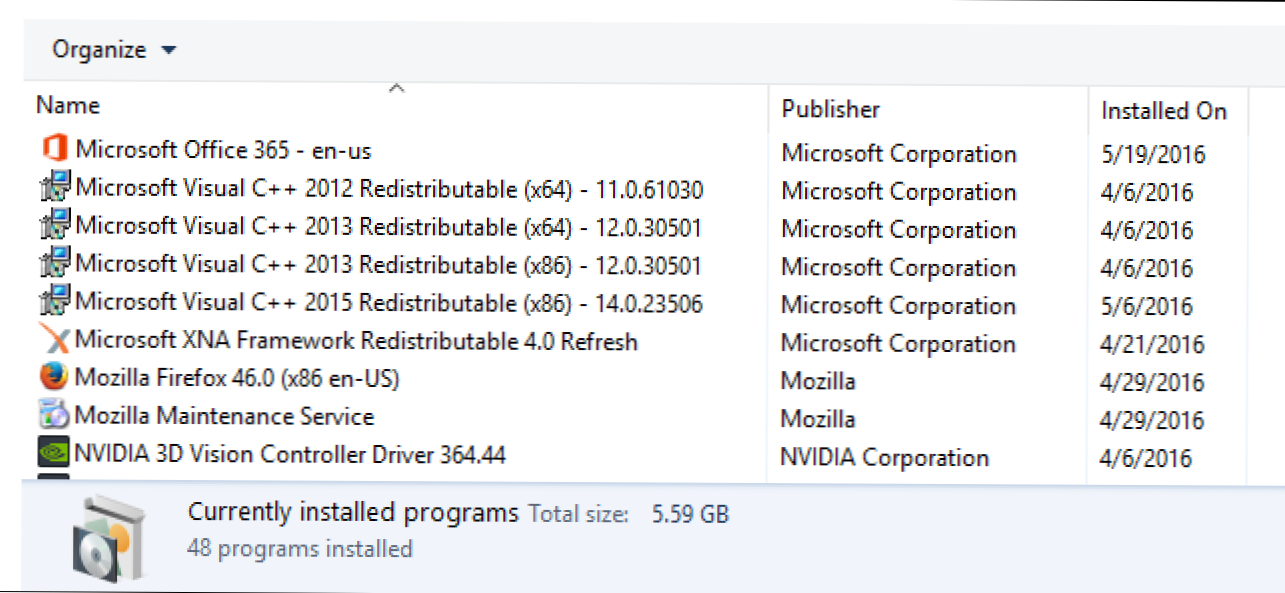 Zašto postoji toliko "Microsoft Visual C ++ redistributable" instaliran na moj PC? (Kako da)