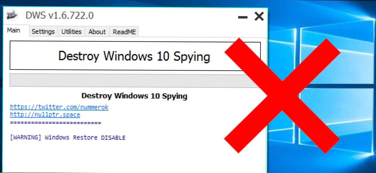 Zašto ne biste trebali koristiti "Anti-Spying" alate za Windows 10 (Kako da)