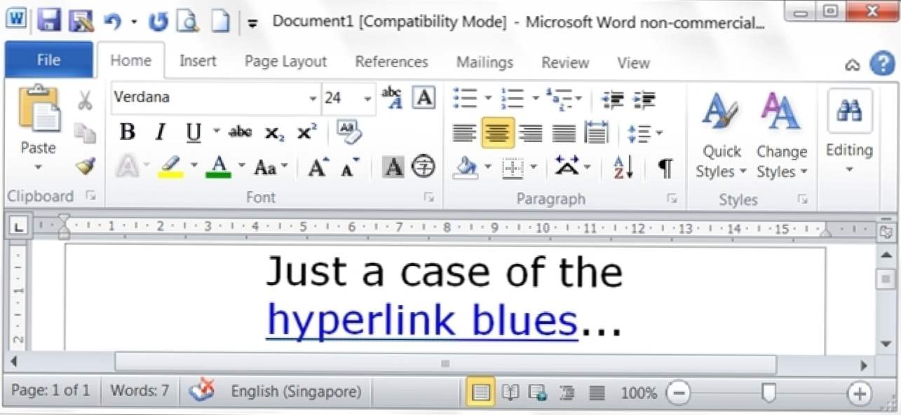 Jak można przywrócić wszystkie hiperłącza w dokumencie Microsoft Word do ich domyślnego niebieskiego stylu? (Jak)