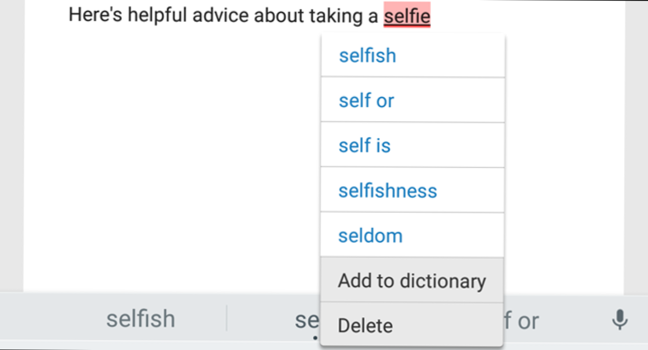 Как да добавите дума или фраза към автокоригиращия речник на Android (Как да)