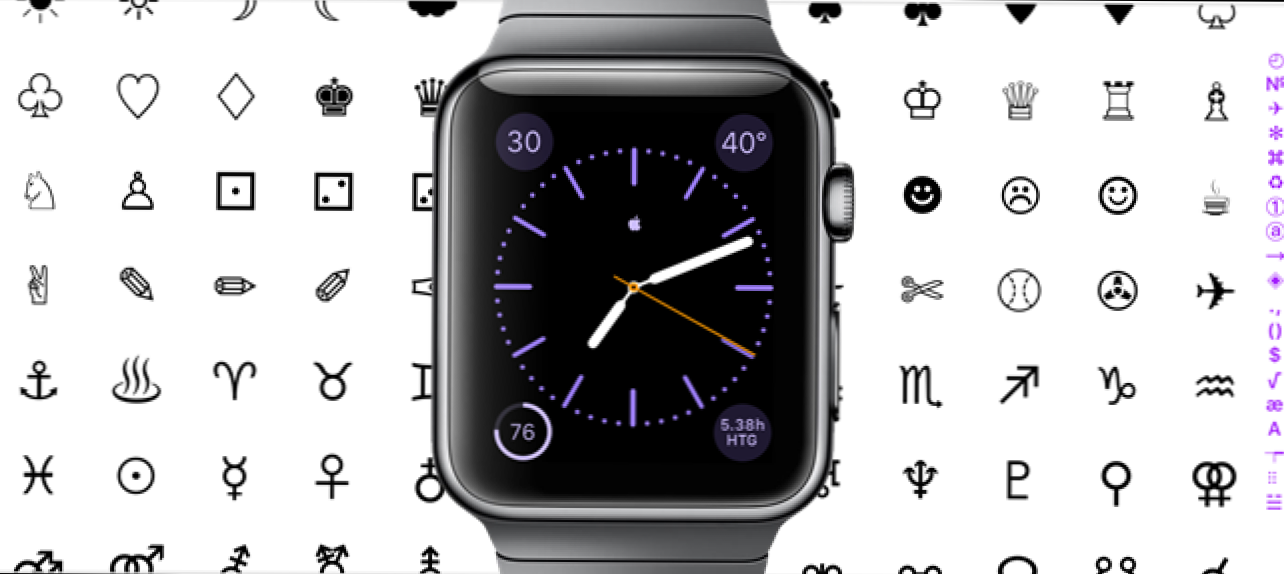 Kuinka lisätä mukautettuja merkkejä Apple Watchin monogrammiin (Miten)