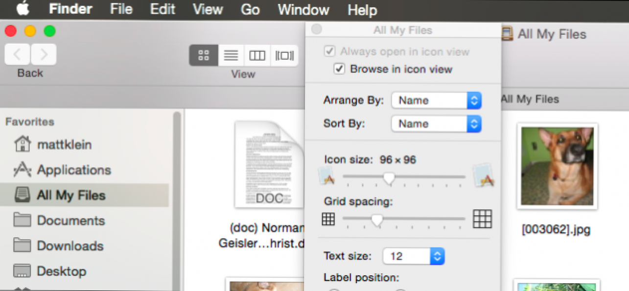 Jak dostosować widoki folderów w OS X Finder (Jak)