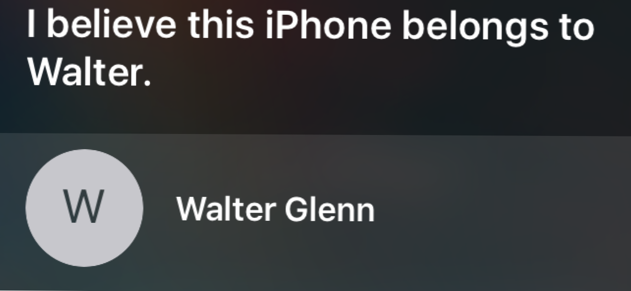 Cum de a găsi un proprietar pierdut iPhone prin întrebarea Siri (Cum să)