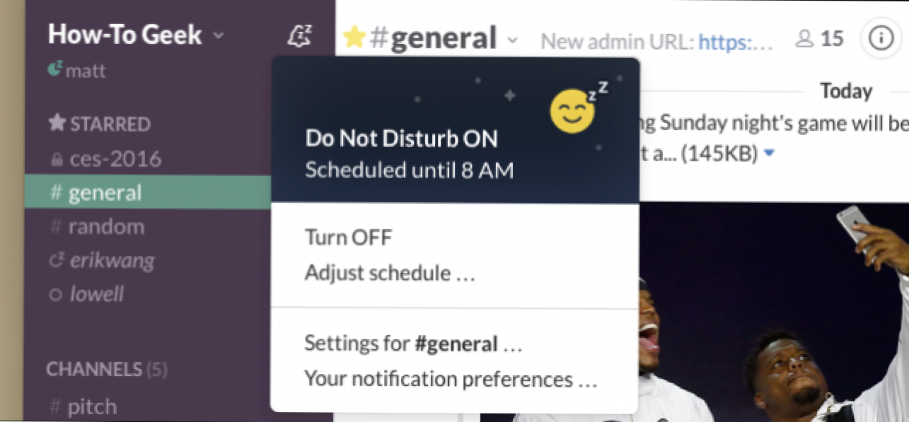 Cum să gestionați notificarea Slack și să nu deranjați setările (Cum să)