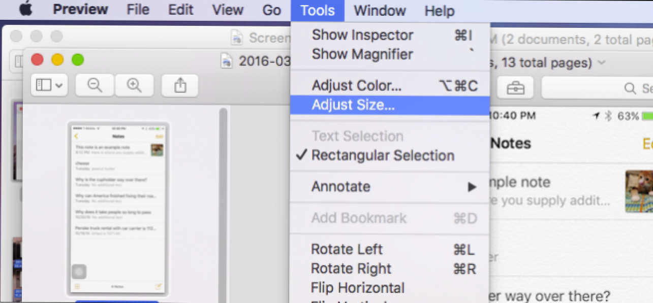 Как да преоразмерите изображенията в партиди, като използвате Preview в OS X (Как да)