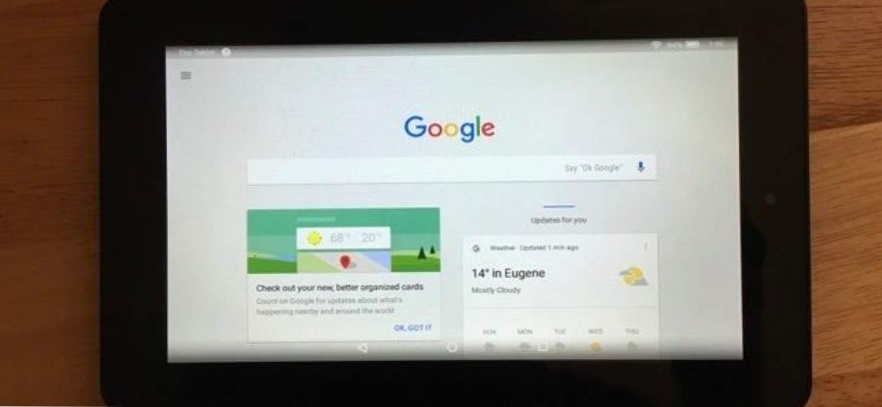 Cum să utilizați Gmail, YouTube, Google Maps și alte aplicații Google pe Amazon's Tablet Fire (Cum să)