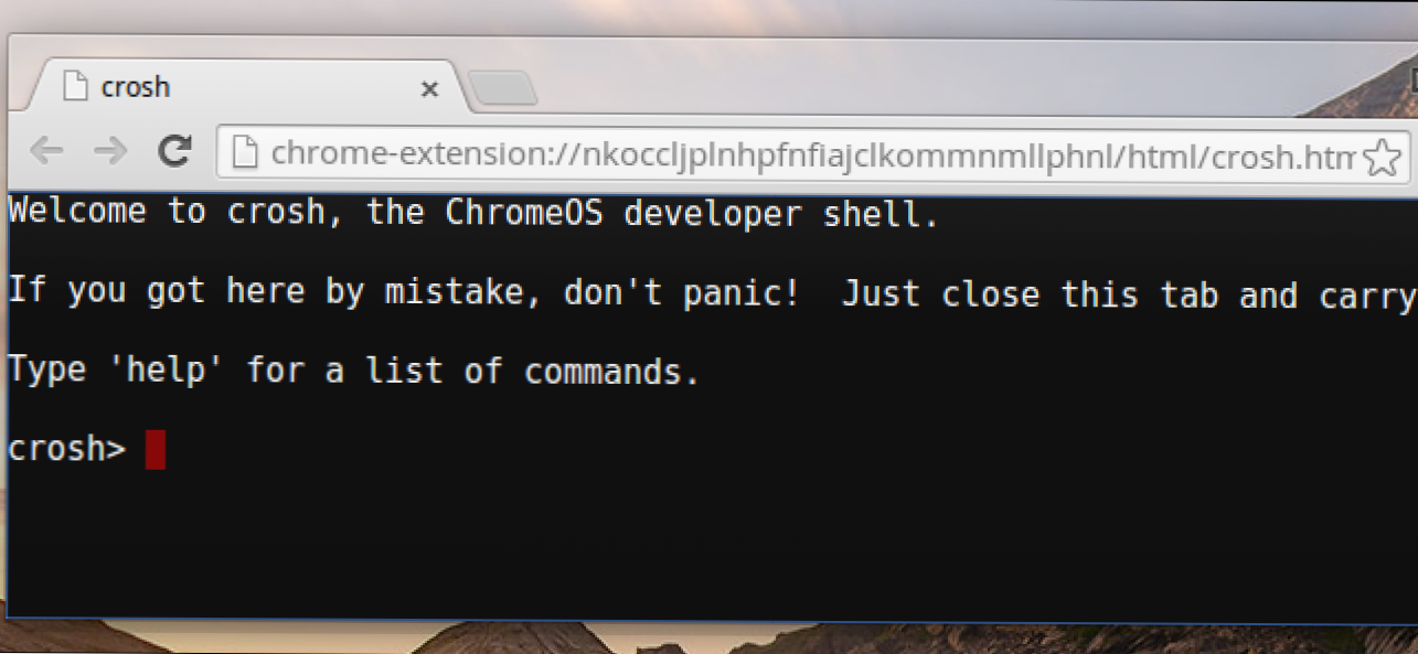 10+ команди, включени в скритата Crosh Shell на Chrome OS (Как да)