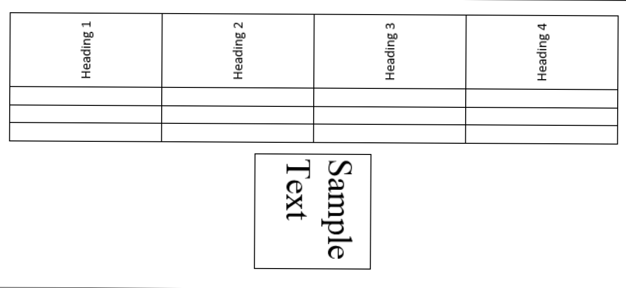 Kuinka muuttaa tekstin suuntausta Word 2013: ssa (Miten)