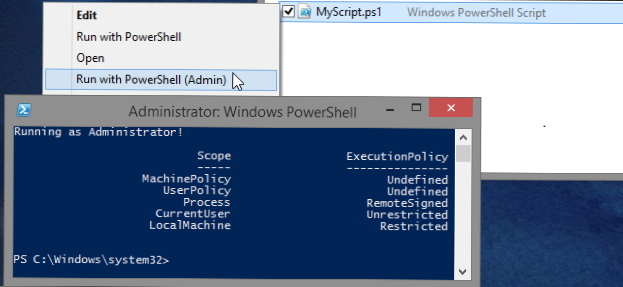 Jak skonfigurować system Windows do pracy ze skryptami PowerShell w bardziej prosty sposób (Jak)