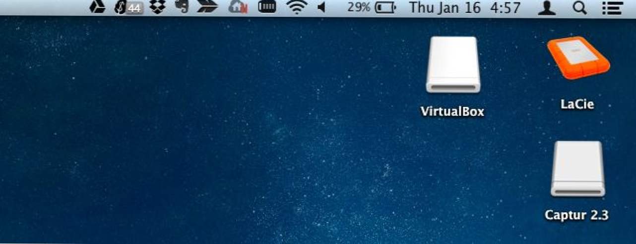 Jak ukryć ikony na pulpicie Mac OS X. (Jak)