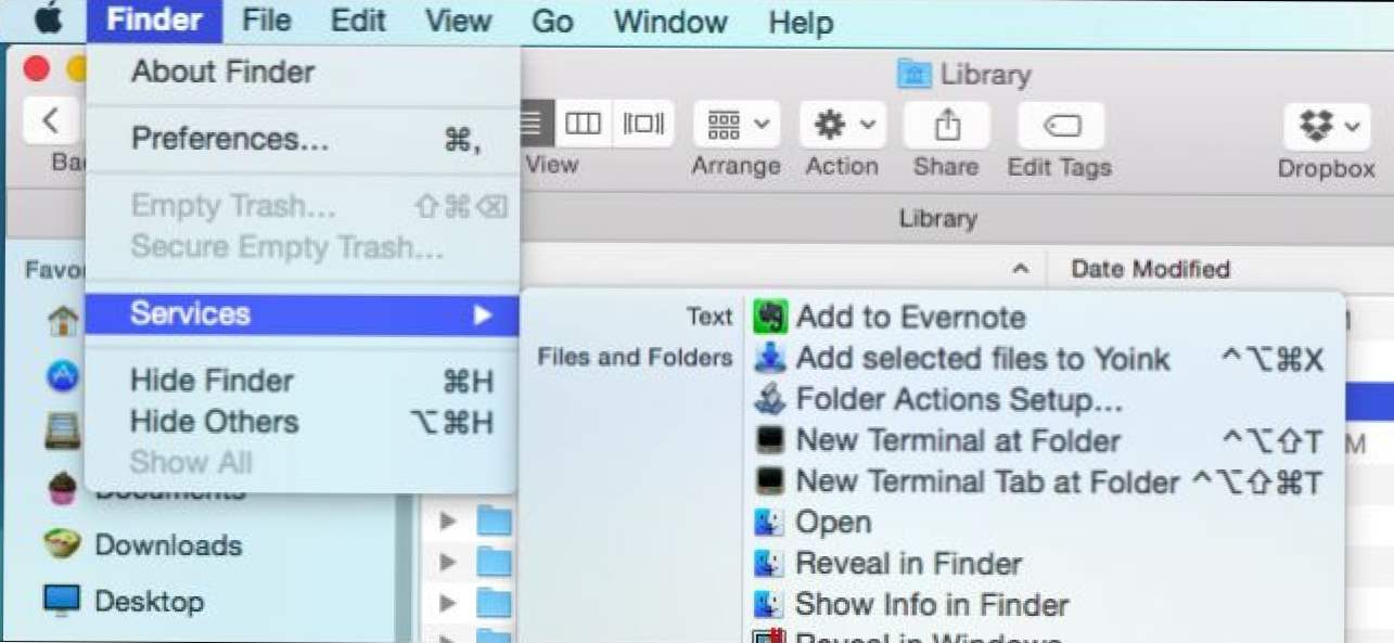 Как да отворите терминала в текущото местоположение на Finder на OS X (Как да)