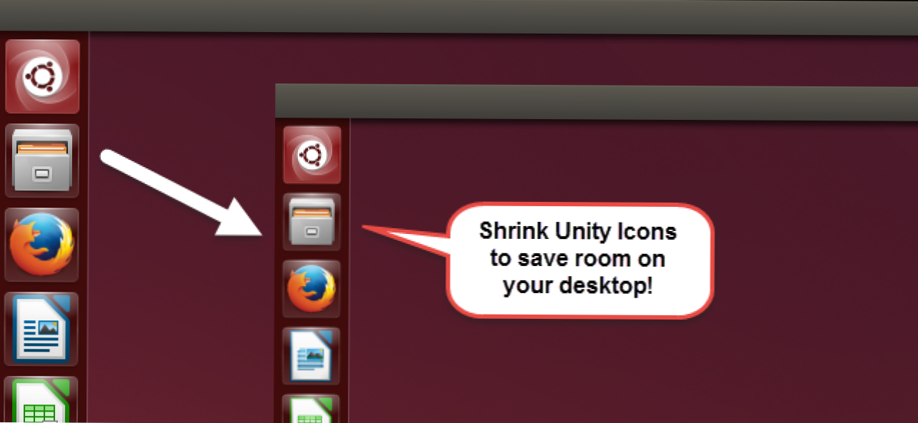 Jak zmienić rozmiar ikon Unity Launcher w Ubuntu 14.04 (Jak)