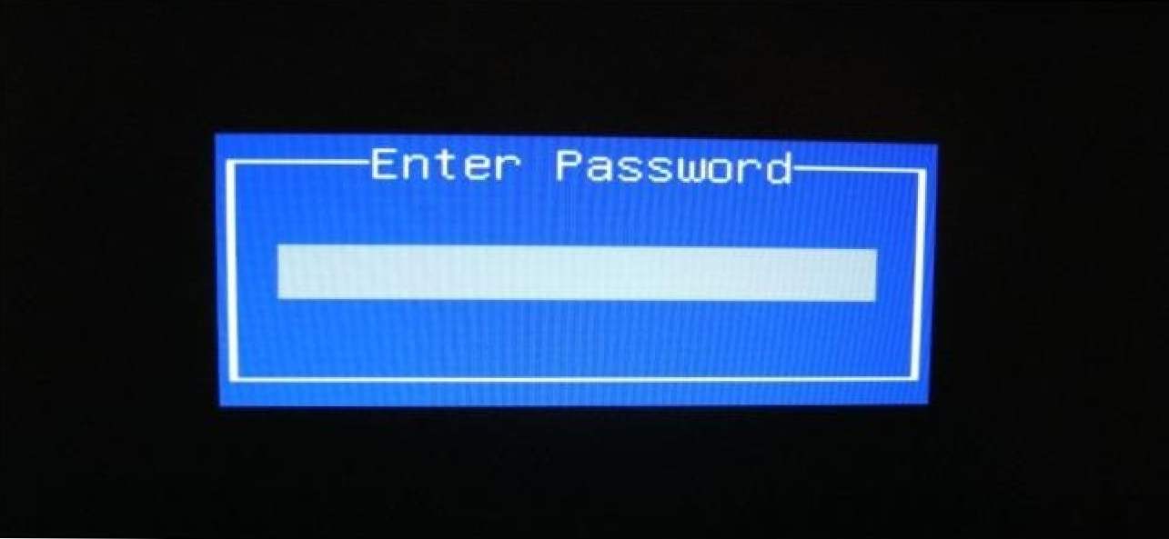 Cum să vă asigurați computerul cu o parolă BIOS sau UEFI (Cum să)