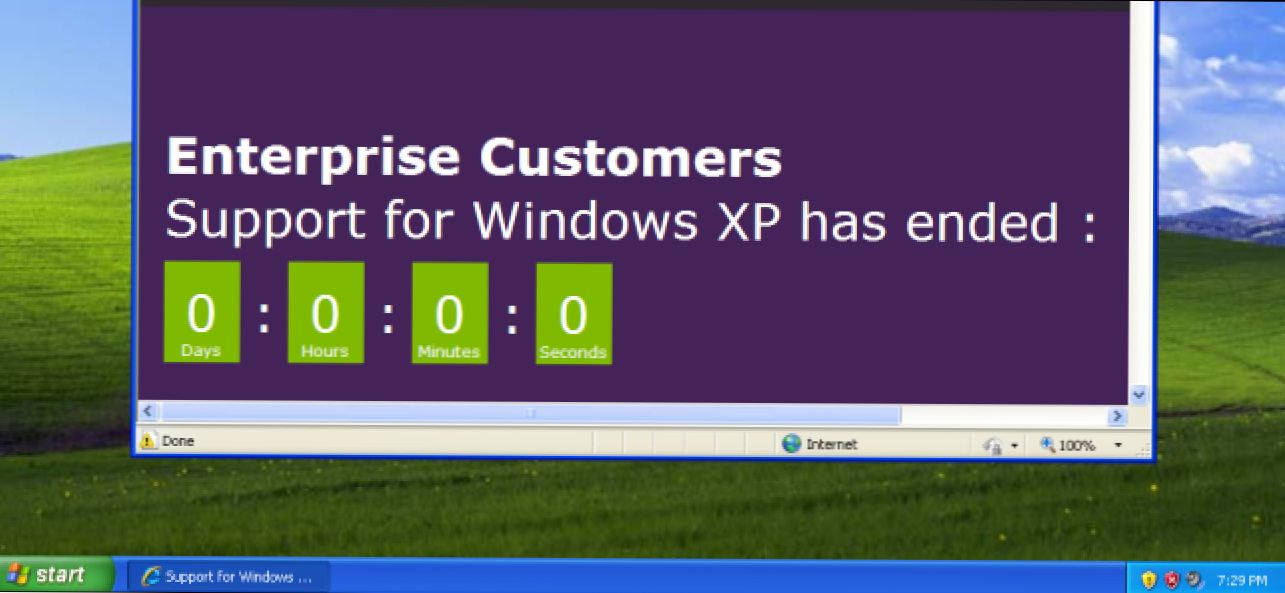 Microsoft on edelleen tekemässä tietoturvapäivityksiä Windows XP: lle, mutta et voi saada niitä (Miten)
