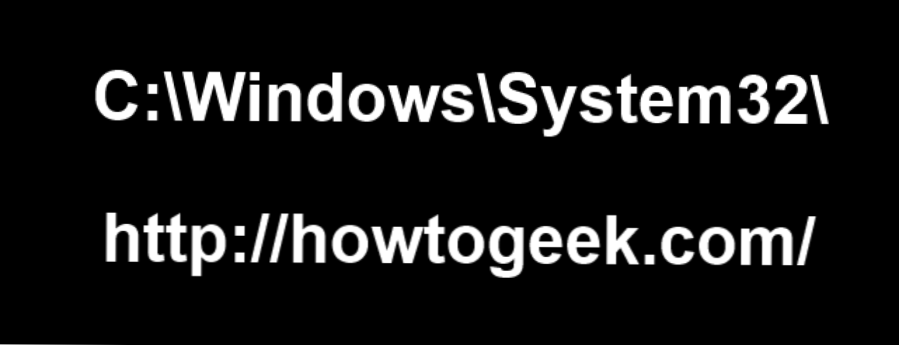 Защо Windows използва Backslashes и всичко друго използва пренасочвания (Как да)