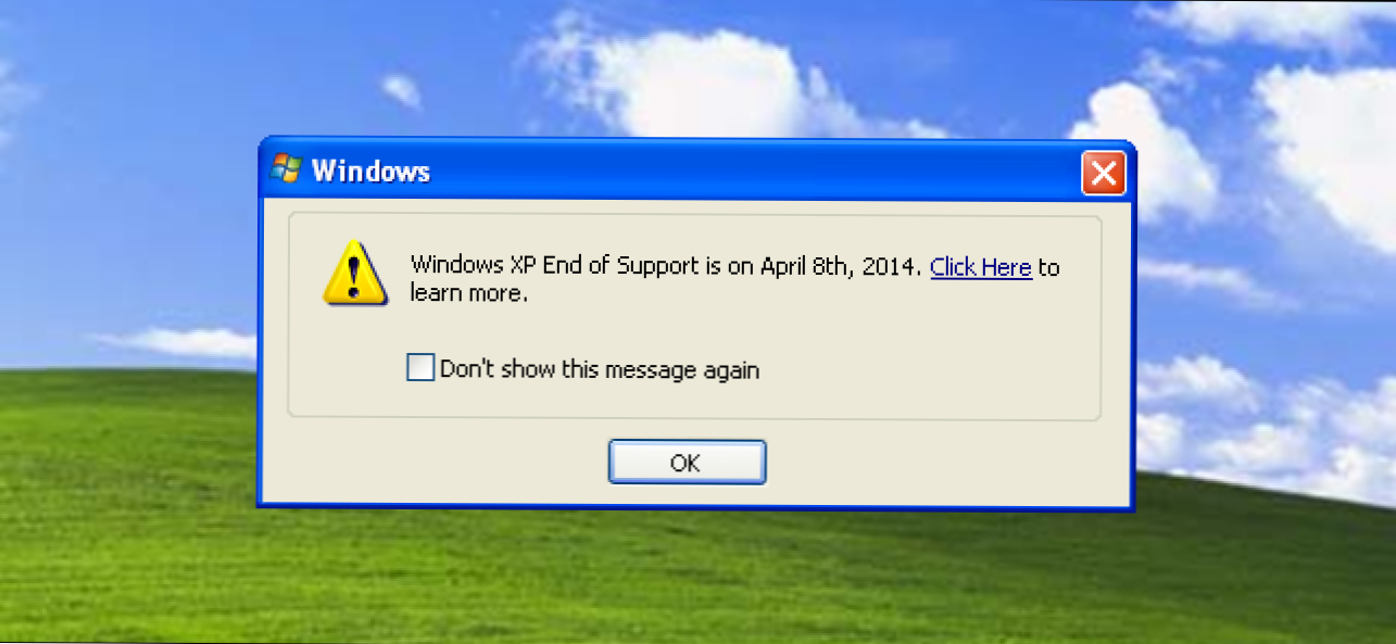 Windows XP Kraj potpore je 8. travnja 2014.: Zašto vas sustav Windows upozorava (Kako da)