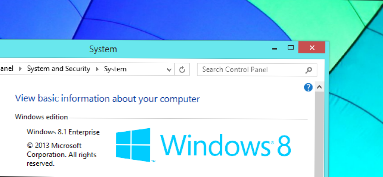 Jūs to nevarat izmantot: 8 iespējas ir pieejamas tikai operētājsistēmā Windows 8 Enterprise (Kā)