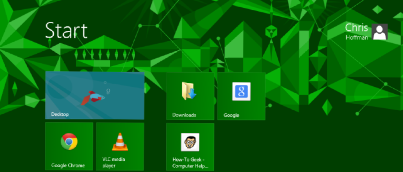 6 moduri de personalizare a ecranului de pornire Windows 8 (Cum să)