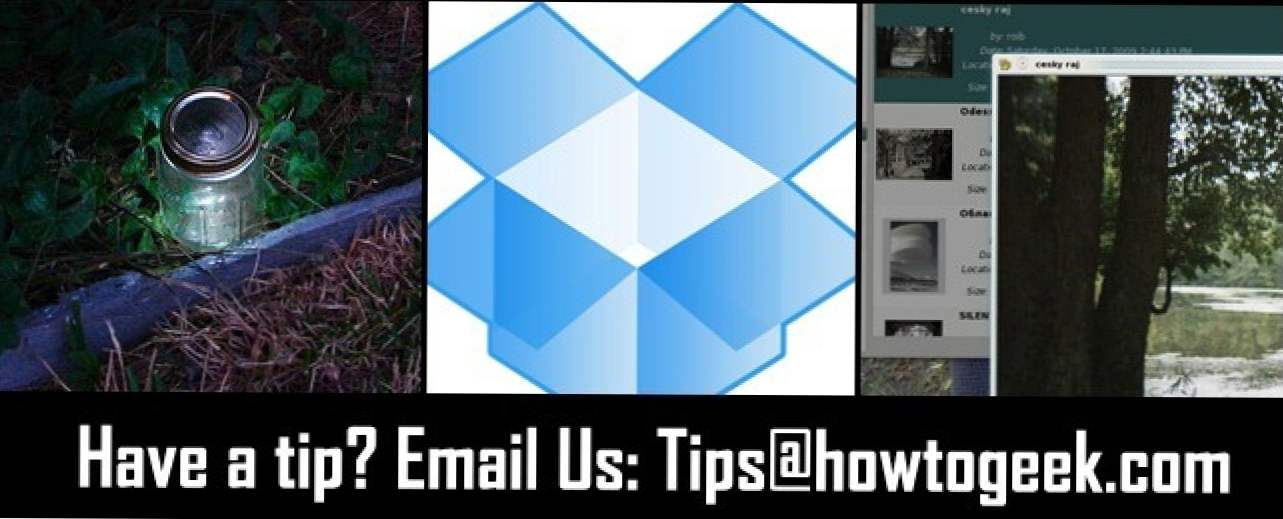 Din caseta Tips: iluminare LED temporară, fișiere de e-mail la Dropbox și management de fundal (Cum să)