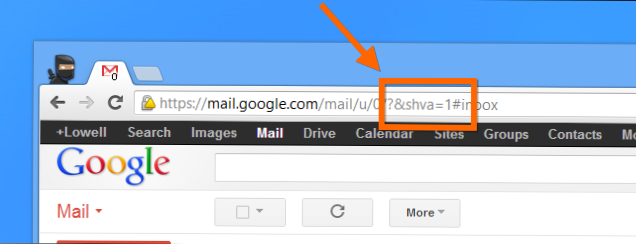 V-ați întrebat vreodată ce înseamnă Shva = 1 Parametru URL al adresei URL a Gmailului? (Cum să)