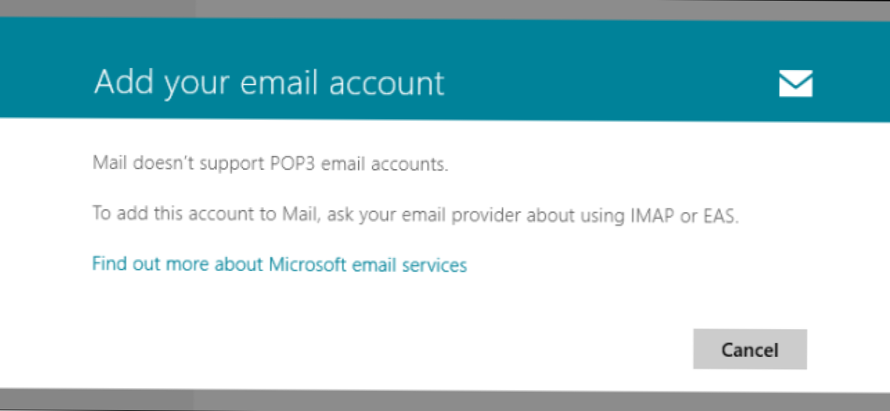 Cara Mengakses Akun Email POP3 di Windows 8 (Bagaimana caranya)