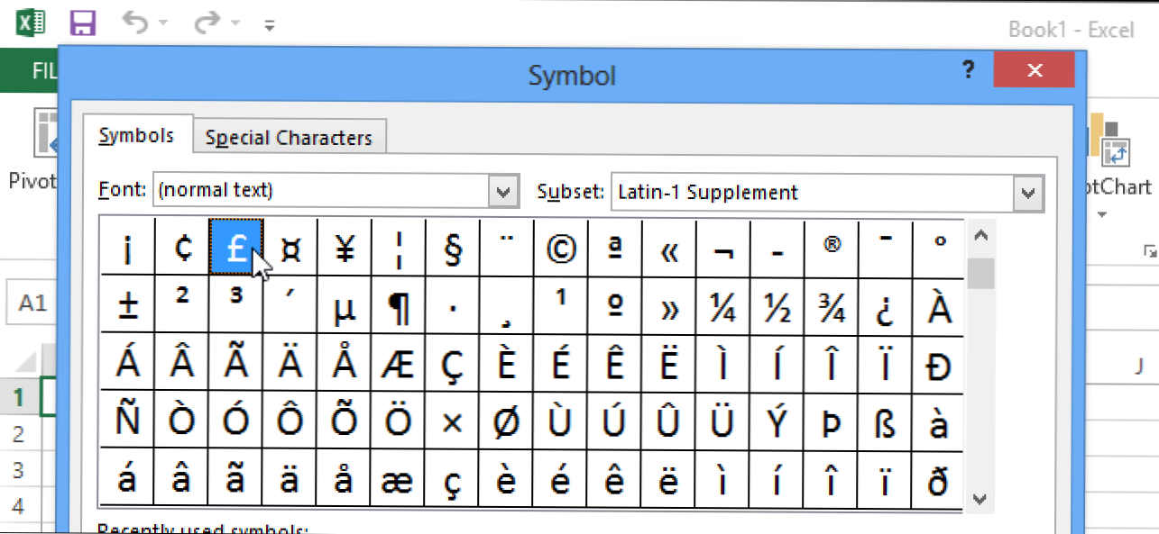 Jak przypisać skróty klawiaturowe do symboli w programie Excel 2013 (Jak)