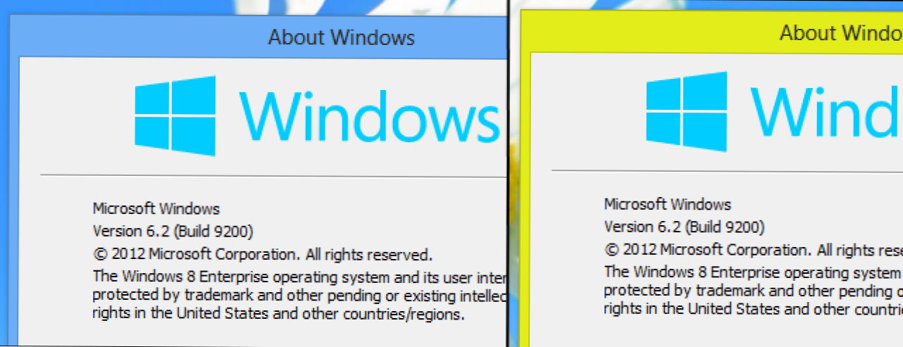 Miten Windows Border Colour -ikkunaa muutetaan Windows 8: ssa (Miten)