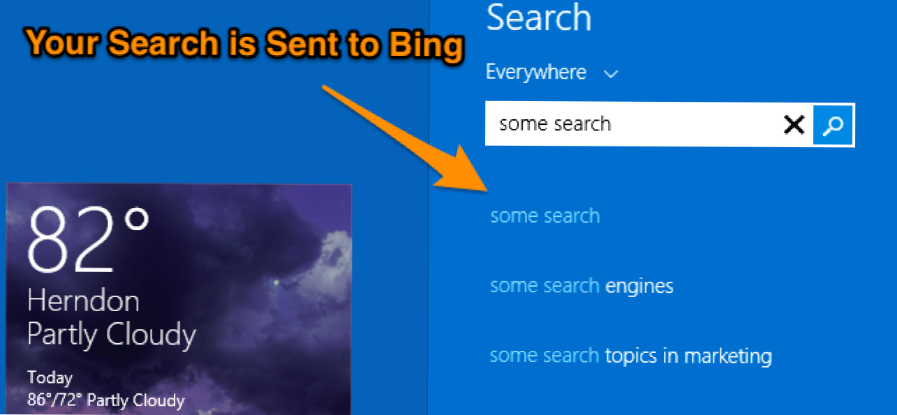 Kā izslēgt Bing no Windows 8.1 meklētājprogrammas (Kā)