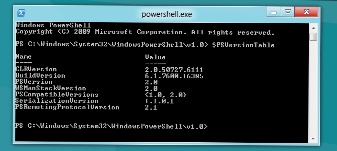 Cum se execută PowerShell 2 și 3 simultan în Windows 8 (Cum să)