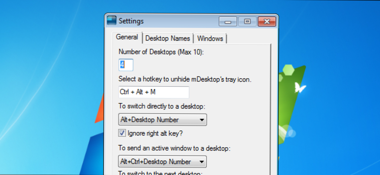 Utilizați un utilitar gratuit pentru a crea mai multe desktop-uri virtuale în Windows (Cum să)