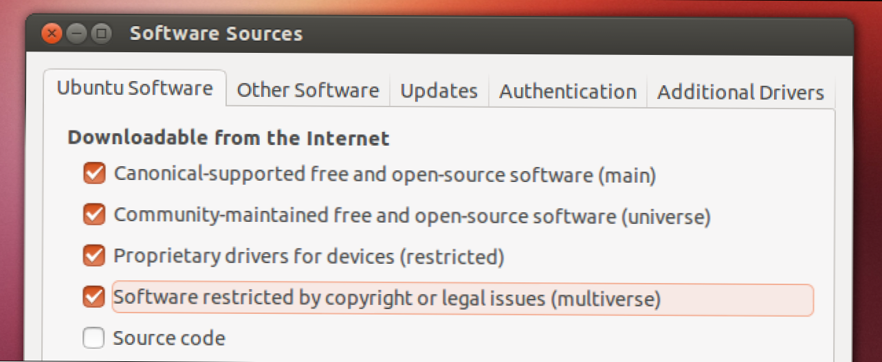Защо Ubuntu не идва с поддръжка на MP3, Flash и други мултимедийни формати (Как да)