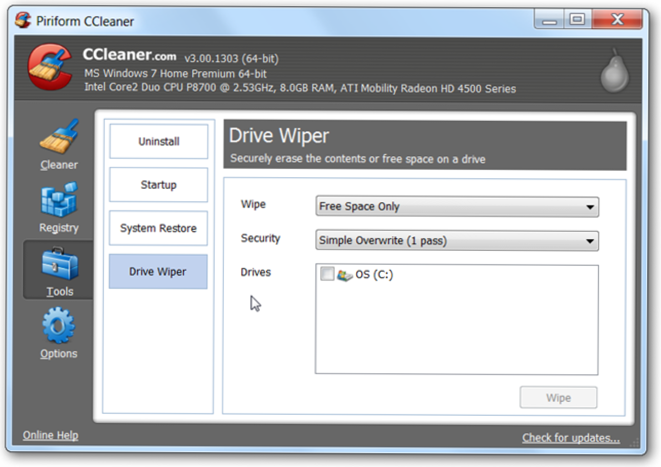 CCleaner 3.0 Menambahkan Pembersihan Cookie HTML5, Drive Wiping, dan Dukungan 64-bit (Bagaimana caranya)
