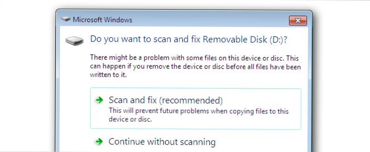 Nonaktifkan Pindai dan Perbaiki untuk Drive yang Dapat Dimatikan di Windows (Bagaimana caranya)