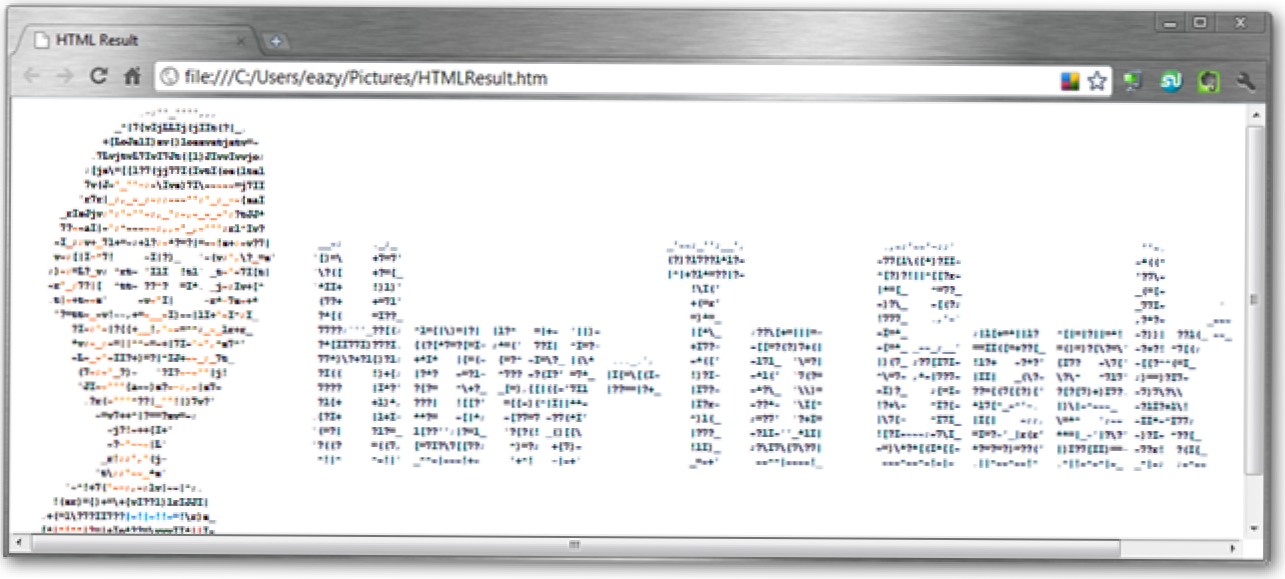 Miten luoda omat ASCII-taidesi mistä tahansa kuvasta (Miten)