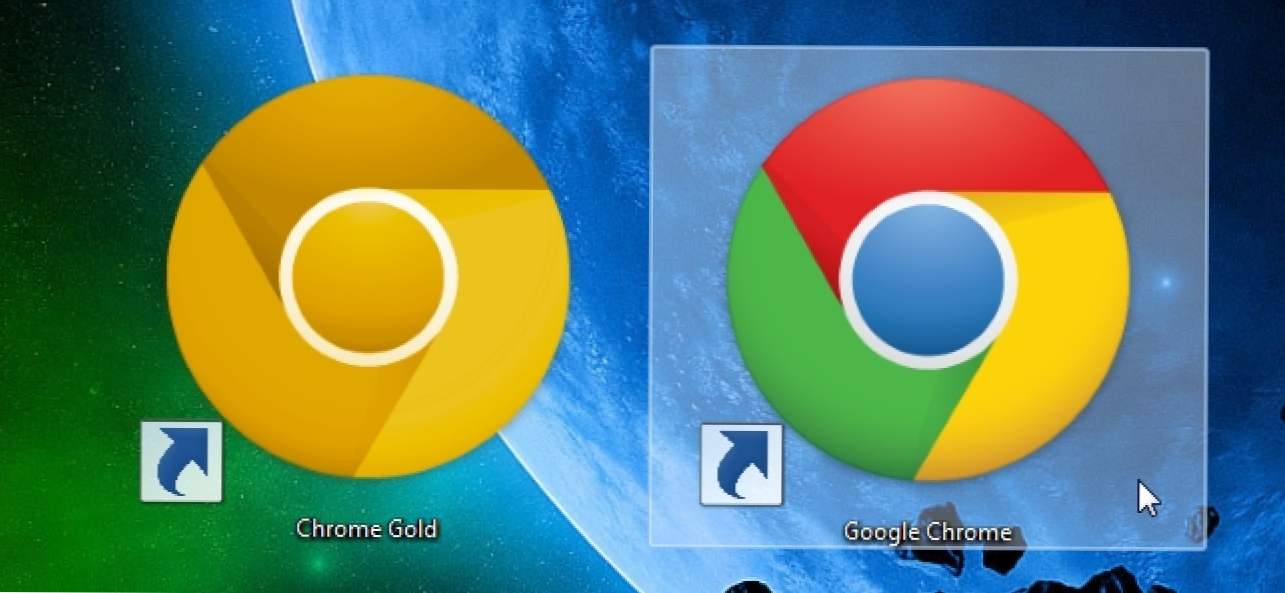 Jak włączyć tajną złotą ikonę Google Chrome (Jak)