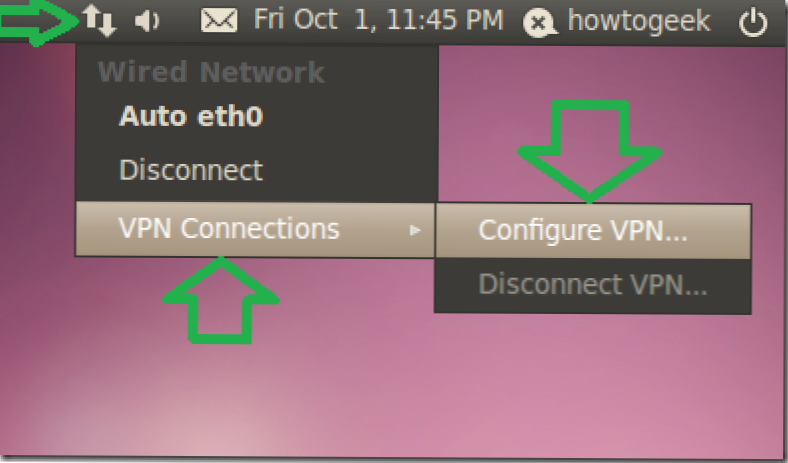 Cum se instalează un client VPN (PPTP) "Split Tunnel" pe Ubuntu 10.04 (Cum să)