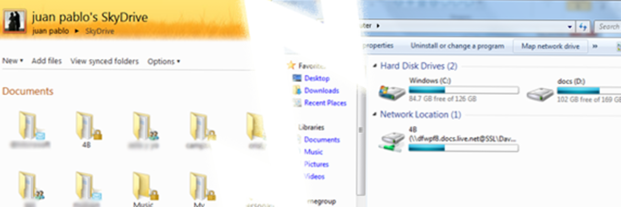 Kako koristiti SkyDrive 25 GB kao mapirani pogon za jednostavan pristup (Kako da)